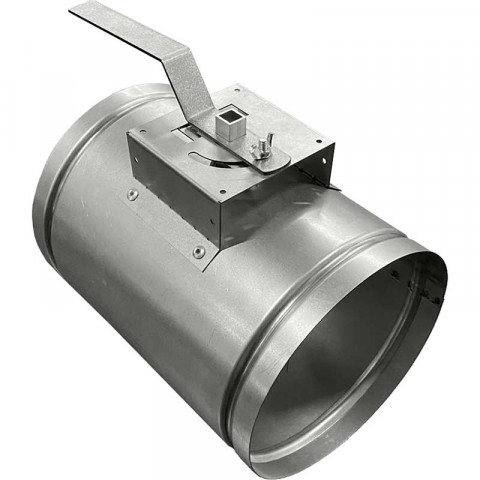 Дроссель-клапан круглого сечения ДКК